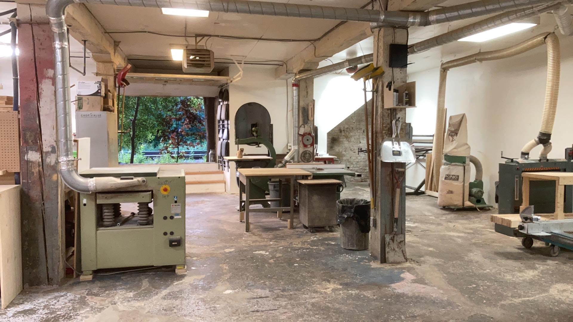Équipement de l'atelier